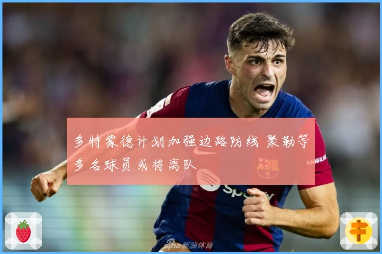 多特蒙德计划加强边路防线 聚勒等多名球员或将离队